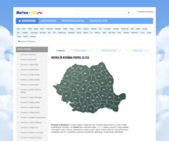 Meteo-RO.ru(Vremea în România) Screenshot