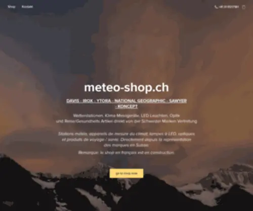 Meteo-Shop.ch(DAVIS) Screenshot