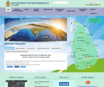 Meteo.gov.lk(Meteo) Screenshot