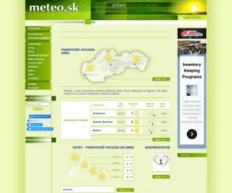 Meteo.sk(Predpoveď) Screenshot