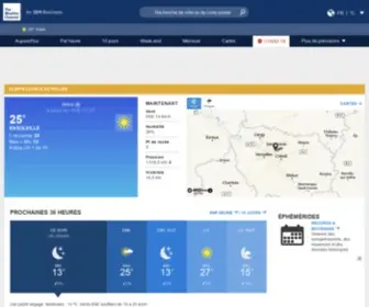 Meteo123.com(Saint-germain-des-pres, 75Conditions et prévisions météo) Screenshot