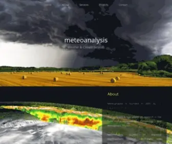 Meteoanalysis.gr(Weather & climate services) Screenshot