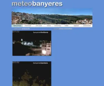 Meteobanyeres.net(Meteobanyeres) Screenshot