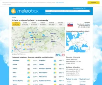 Meteobox.sk(Asie, podrobn) Screenshot