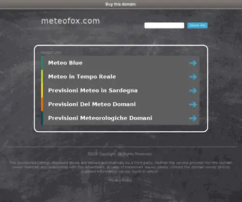 Meteofox.com(ここでは、高級住宅) Screenshot