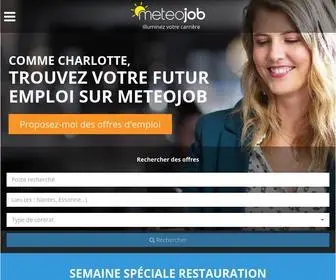 Meteojob.com(Les temps changent) Screenshot