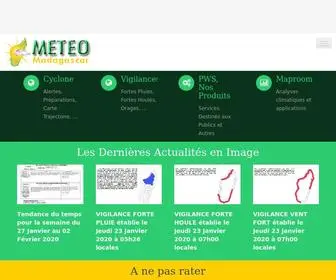 Meteomadagascar.mg(Levier de d) Screenshot