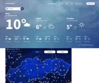 Meteopress.sk(Predpoveď počasia) Screenshot