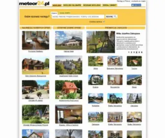 Meteor24.pl(Noclegi w Polsce) Screenshot