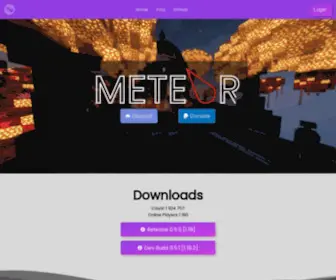 Meteorclient.com(Meteor Client) Screenshot