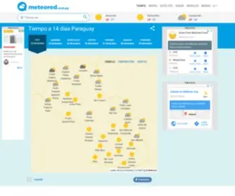 Meteored.com.py(Pronóstico del tiempo 14 días) Screenshot