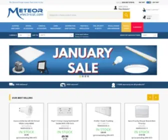 Meteorelectrical.com(Electrical Wholesalers & Supply Stores Online) Screenshot