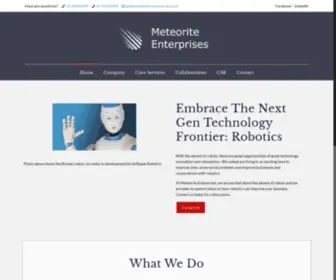 Meteorite-Enterprises.com(Meteorite Asia Enterprises Pte Ltd) Screenshot