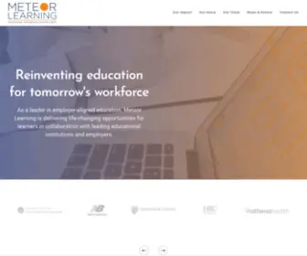 Meteorlearning.com(Meteor Learning) Screenshot