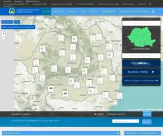 Meteoromania.ro(Meteo Romania) Screenshot