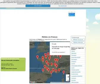 Meteosun.com(La météo en France par MeteoSun) Screenshot