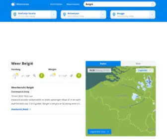 Meteovista.be(Weer) Screenshot