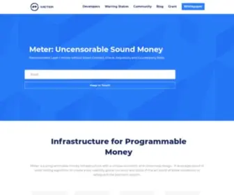 Meter.io(Empower The Financial Internet) Screenshot