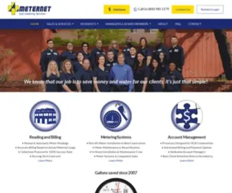 Meternetusa.com(Metering Services) Screenshot
