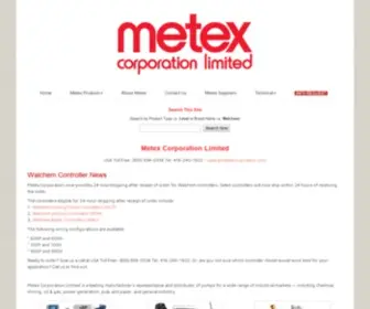 Metexcorporation.com(Metex Corporation Limited) Screenshot
