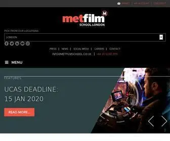 Metfilmschool.ac.uk(MetFilm School) Screenshot