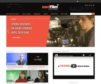 Metfilmschool.co.uk(MetFilm School) Screenshot