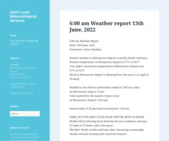 Met.gov.lc(Met) Screenshot