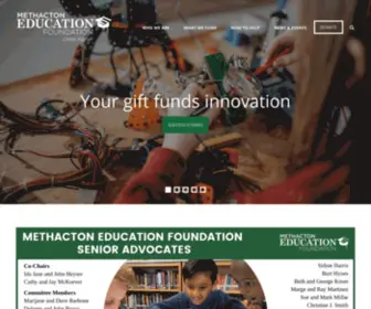 Methactonfoundation.org(Methacton Education Foundation) Screenshot