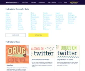 Methadonecenters.com(Methadone Treatment Centers) Screenshot
