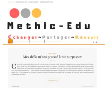 Methic-Edu.ca(Methic Edu) Screenshot