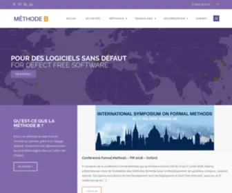 Methode-B.com(Clearsy) Screenshot