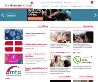 Methodist.org.uk(The calling of the Methodist Church) Screenshot
