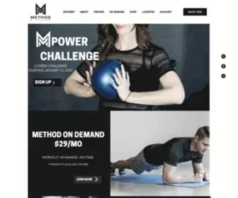 Methodpilates.com(Method Pilates) Screenshot