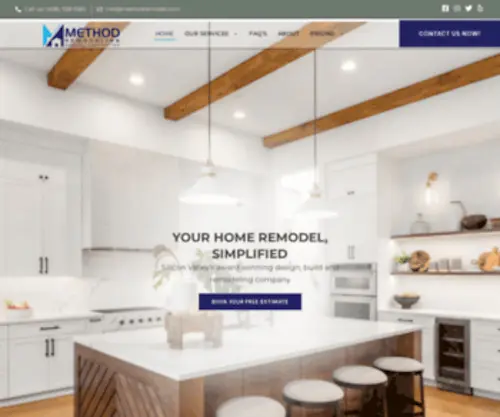 Methodremodel.com(Home Remodeling Services) Screenshot