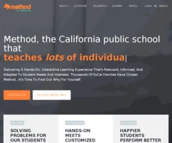 Methodschools.org(Method Public Schools) Screenshot