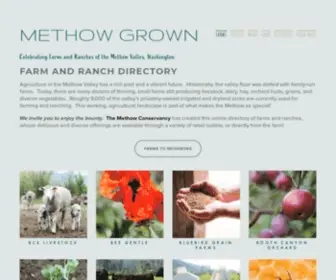 Methowgrown.org(Methow Grown) Screenshot