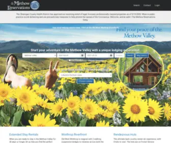 Methowreservations.com(Methow Reservations) Screenshot