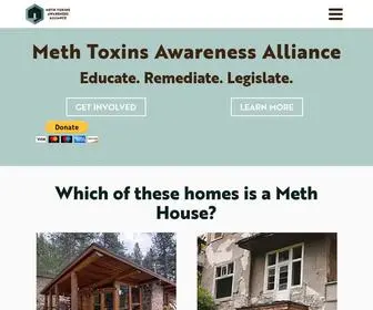 Methtoxinsalliance.com(Meth Toxins Awareness Alliance) Screenshot