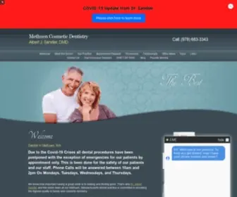 MethuencosmetiCDentist.com(Methuen Dentist) Screenshot