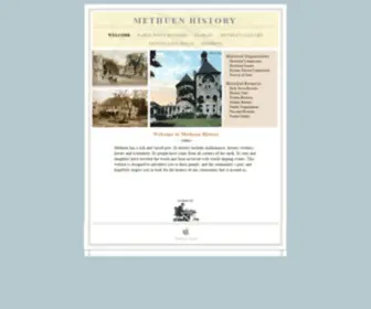 Methuenhistory.org(Methuen History) Screenshot