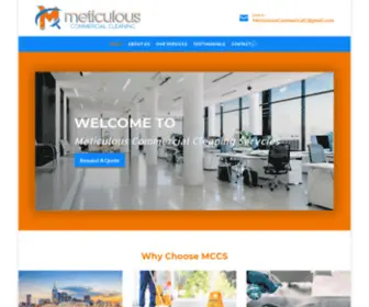 Meticulouscommercialcleaning.com(Meticulous Commercial Cleaning Services) Screenshot