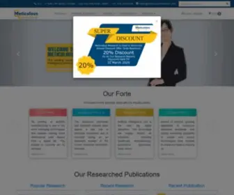 Meticulousresearch.com(Meticulous Market Research Pvt) Screenshot