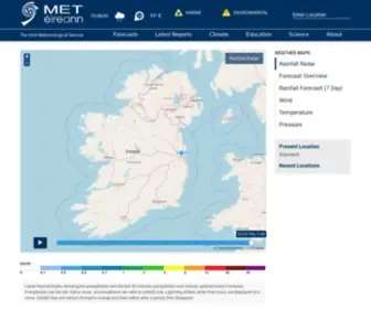 Met.ie(Met Éireann) Screenshot