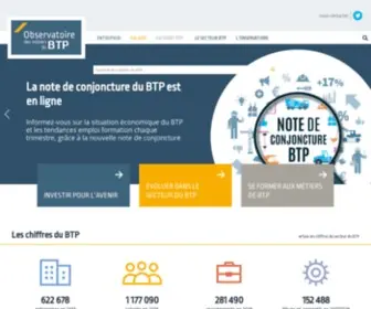 Metiers-BTP.fr(Accueil) Screenshot