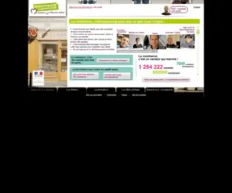 Metiersducommerce.fr(Métiers du commerce) Screenshot