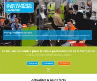 Metiersformation.ch(Salon des Métiers et de la Formation) Screenshot