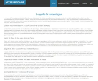 Metiersmontagne.org(Le guide de la montagne) Screenshot