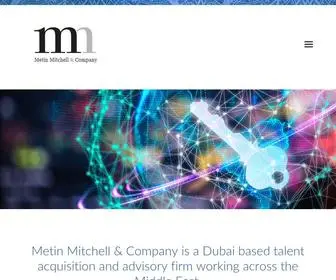 Metin-Mitchell.com(Metin Mitchell & Company) Screenshot