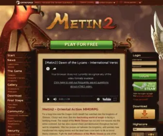 Metin2.com(Metin2) Screenshot