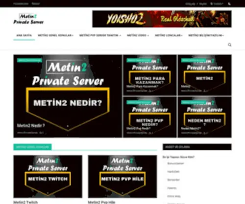 Metin2Privateserver.com(Metin2 Pvp Serverler) Screenshot